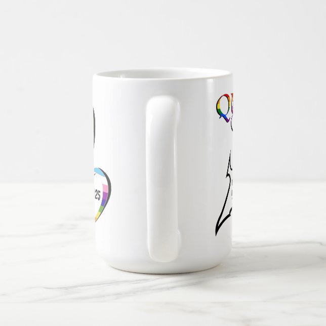 Queerly Beloved Mug With Lyrics 2025 (Handle)