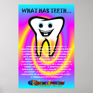 Quefoki Teeth Value Poster Paper (Matte)