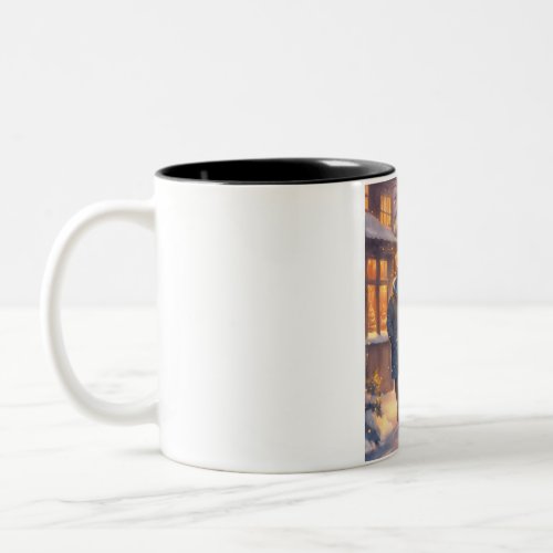 Quench Your Thirst in Style Explore Our Unique Cu Two_Tone Coffee Mug