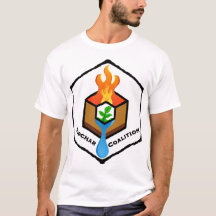 Quenching Charcoal white T-Shirt