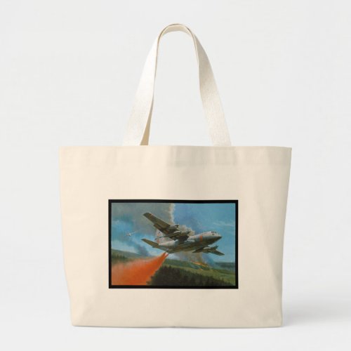Quenching the Flames by Gil Cohen Large Tote Bag