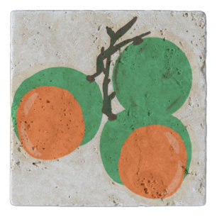 Quenepas Spanish Limes Fruit Hand Drawn Trivet