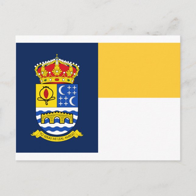 Quéntar (Spain) Flag Postcard (Front)