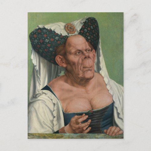 Quentin Massys The Ugly Duchess ca 1525 Postcard