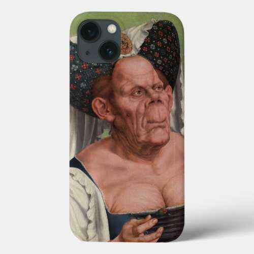 Quentin Matsys _ A Grotesque Old Woman iPhone 13 Case