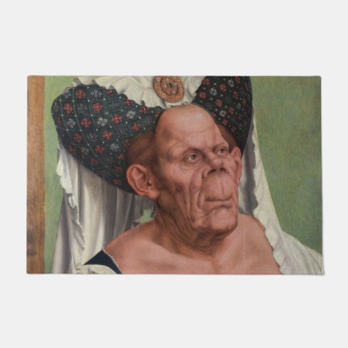 Quentin Matsys _ A Grotesque Old Woman Doormat