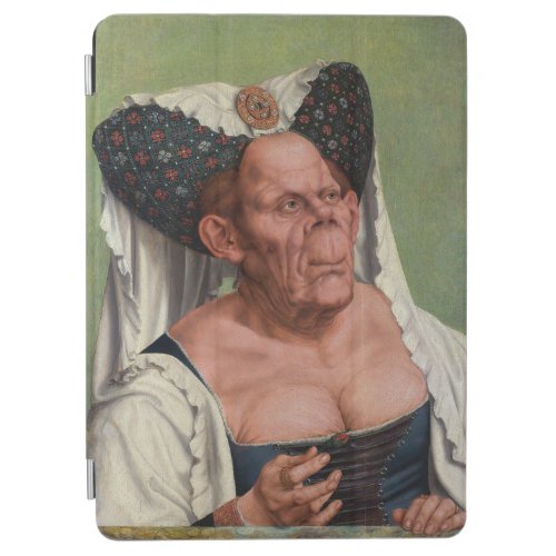 Quentin Matsys _ A Grotesque Old Woman iPad Air Cover