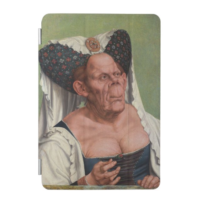 Quentin Matsys - A Grotesque Old Woman iPad Mini Cover (Front)