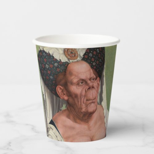 Quentin Matsys _ A Grotesque Old Woman Paper Cups