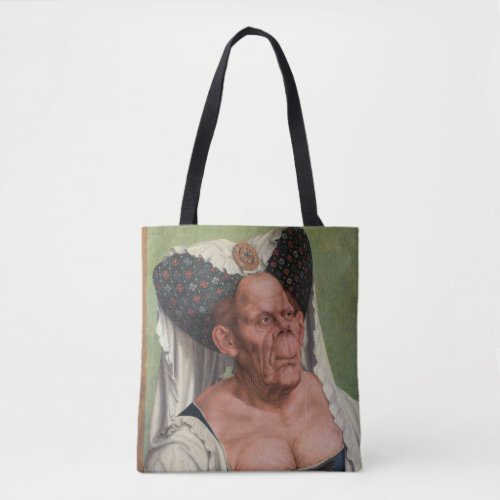 Quentin Matsys _ A Grotesque Old Woman Tote Bag