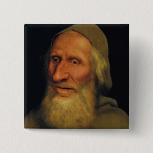 Quentin Matsys _ Head of an Old Man Button