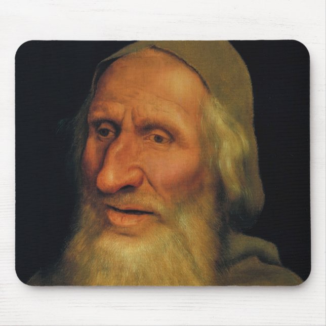 Quentin Matsys - Head of an Old Man Mouse Pad (Front)