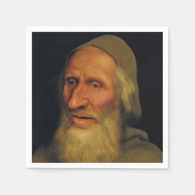 Quentin Matsys - Head of an Old Man Napkins (Front)