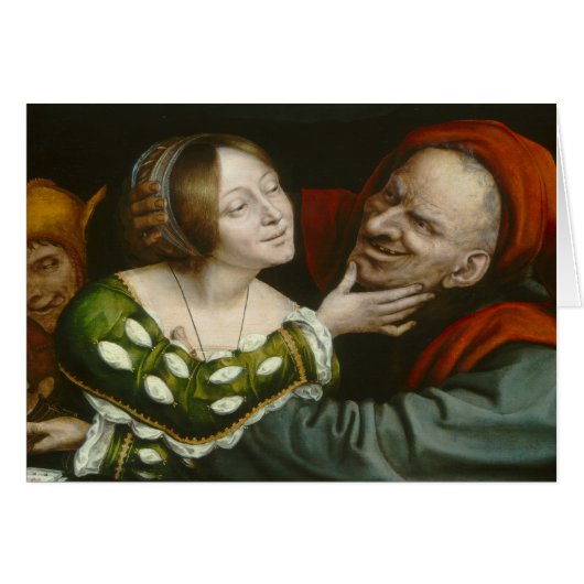 Quentin Matsys - Ill-Matched Lovers Cards (Front Horizontal)