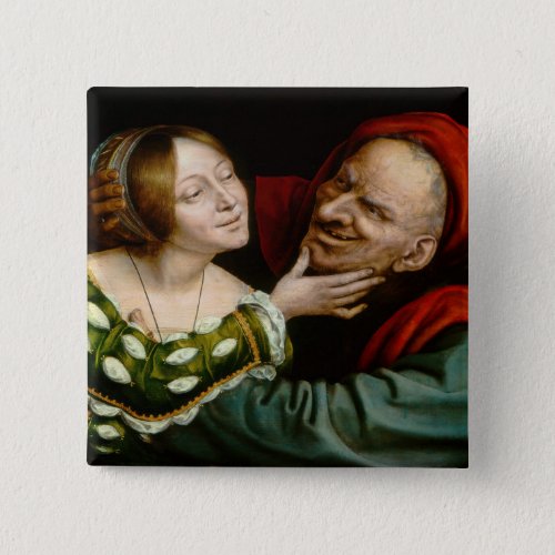 Quentin Matsys _ Matched Lovers Button