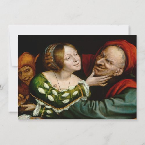 Quentin Matsys _ Matched Lovers Invitation