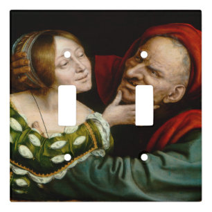 Quentin Matsys - Matched Lovers Light Switch Cover