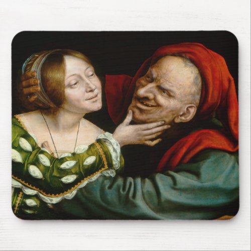 Quentin Matsys _ Matched Lovers Mouse Pad