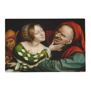 Quentin Matsys - Matched Lovers Placemat
