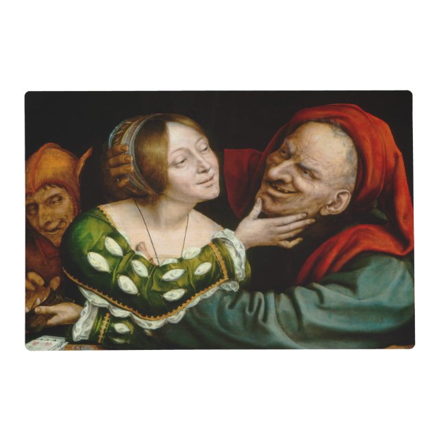 Quentin Matsys - Matched Lovers Placemat (Front)
