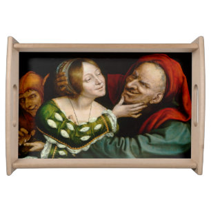 Quentin Matsys - Matched Lovers Serving Tray