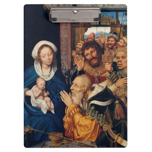 Quentin Matsys _ The Adoration of the Magi Clipboard