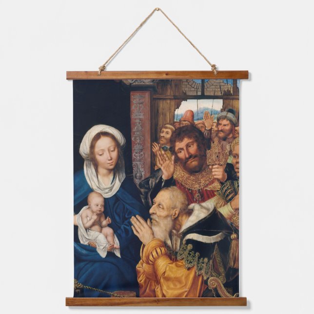 Quentin Matsys - The Adoration of the Magi Hanging Tapestry (Front)
