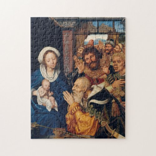 Quentin Matsys _ The Adoration of the Magi Jigsaw Puzzle