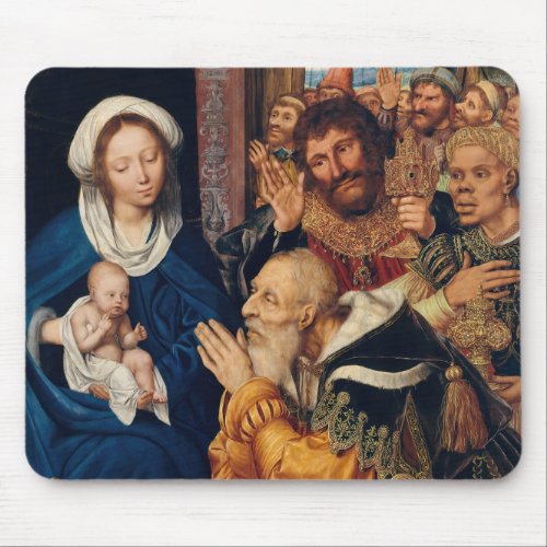 Quentin Matsys _ The Adoration of the Magi Mouse Pad