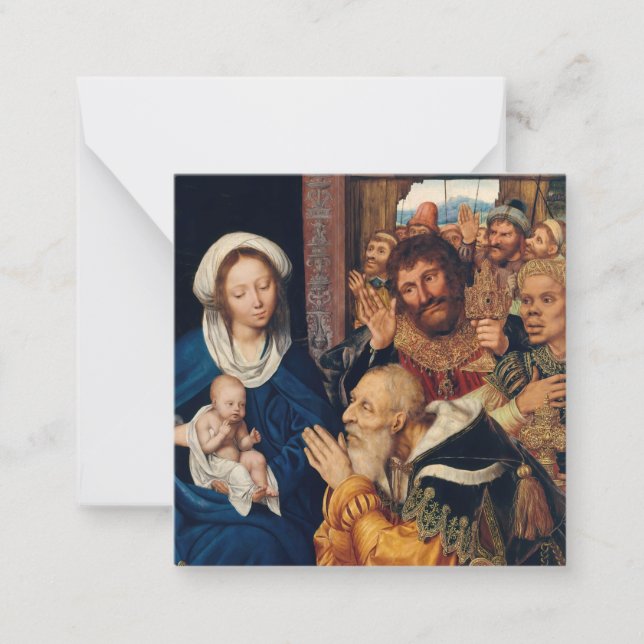 Quentin Matsys - The Adoration of the Magi Note Card (Front)