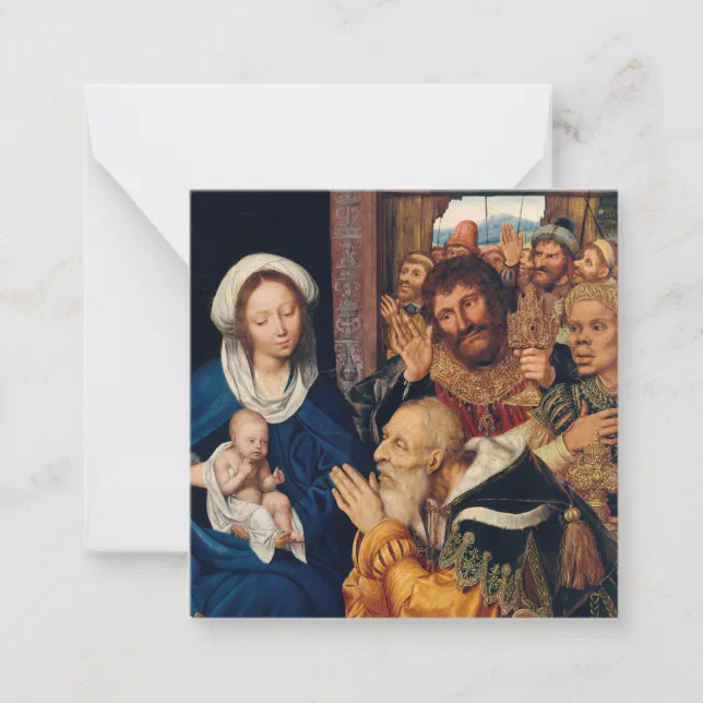 Quentin Matsys - The Adoration of the Magi Note Card | Zazzle