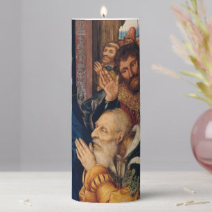 Quentin Matsys - The Adoration of the Magi Pillar Candle