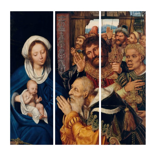 Quentin Matsys - The Adoration of the Magi Triptych (Front)