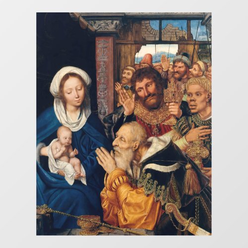 Quentin Matsys _ The Adoration of the Magi Window Cling