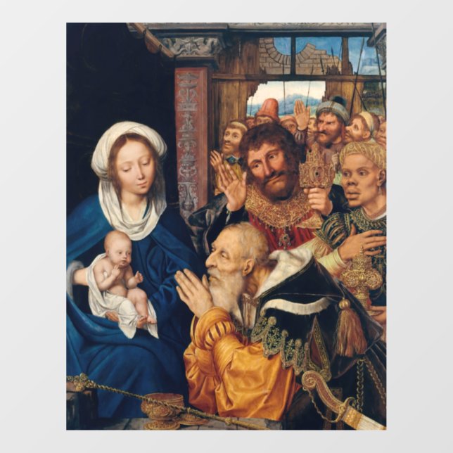 Quentin Matsys - The Adoration of the Magi Window Cling (Sheet)