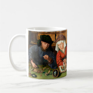 Quentin Matsys - The Moneylender and His Wife Coffee Mug