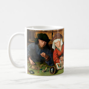 Quentin Matsys - The Moneylender and His Wife Coffee Mug