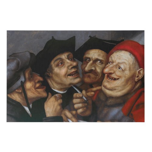 Quentin Matsys _ The Purchase Agreement Faux Canvas Print