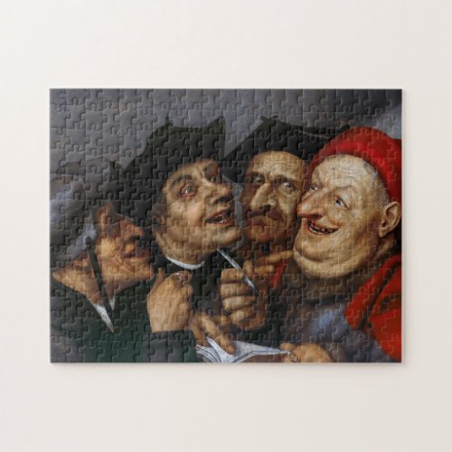 Quentin Matsys _ The Purchase Agreement Jigsaw Puzzle