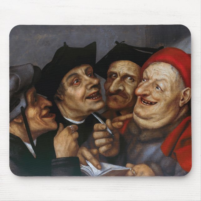 Quentin Matsys - The Purchase Agreement Mouse Pad (Front)