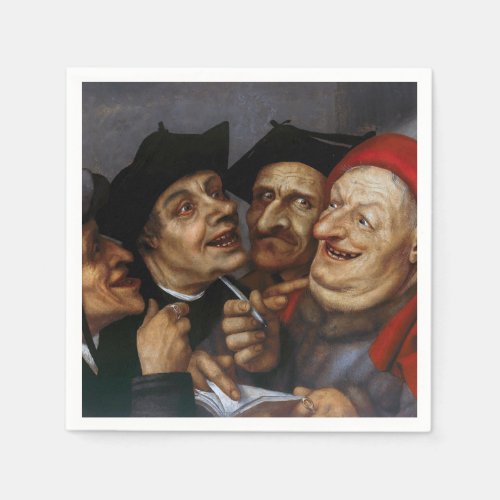 Quentin Matsys _ The Purchase Agreement Napkins