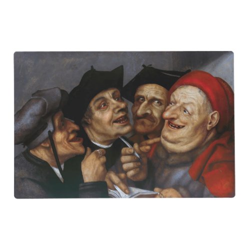 Quentin Matsys _ The Purchase Agreement Placemat