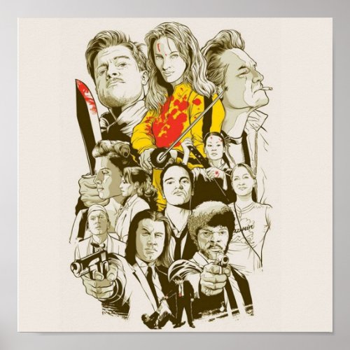 Quentin Tarantino Films  Poster