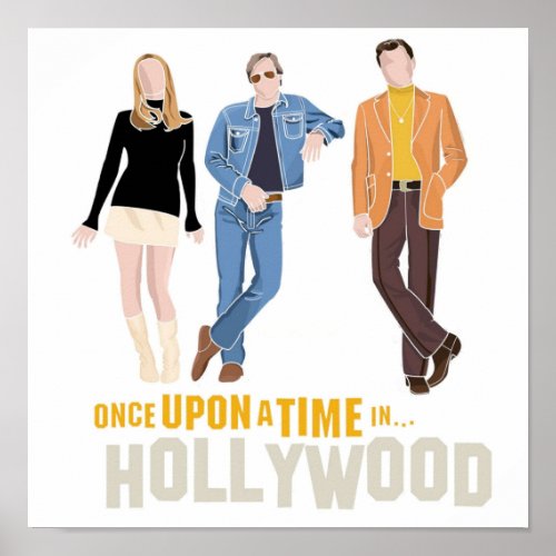Quentin Tarantino Once Upon A Time In Hollywood Mi Poster