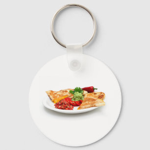 Quesadilla Keychain