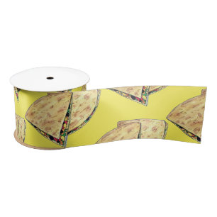 Quesadilla Mexican Food Restaurant Appetizer Satin Ribbon
