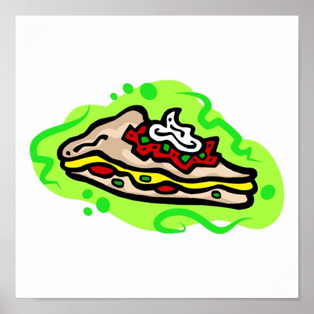Quesadilla Poster (Front)
