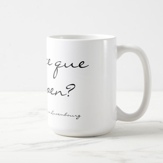 Qu'est-ce que le buppen Mug (Right)