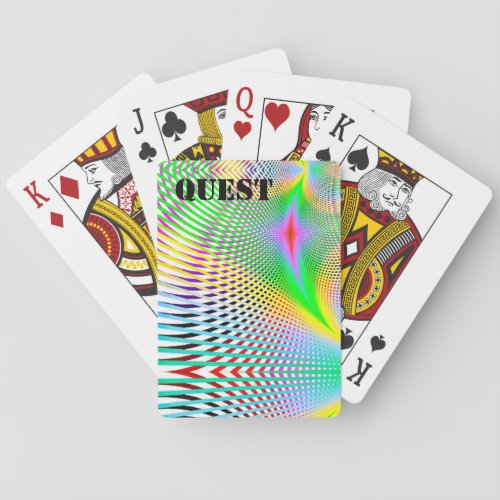QUEST Change the Word Playing Cards
