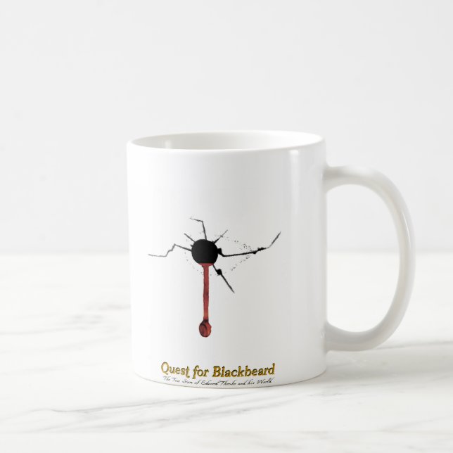 Quest for Blackbeard Pyrates coffee mug (Right)